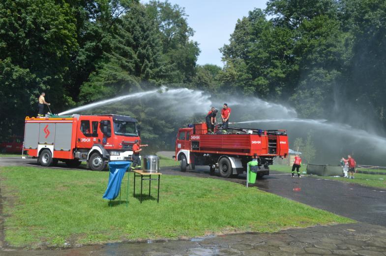 Pożary lasów tematem zmagań Młodzieżowych Drużyn Pożarniczych powiatu bialskiego